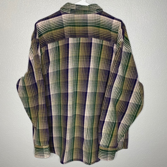 Coleman Outdoors Plaid Button Down Shirt Size XL - Picture 2 of 4